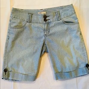 CAbi Jeans Women’s Bermuda Shorts Sz 4 Railroad
